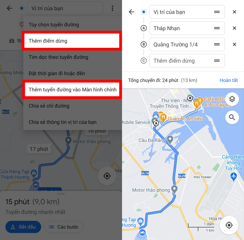 Lên lịch trình Lên lịch trình