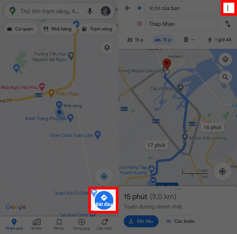 Lên lịch trình Lên lịch trình