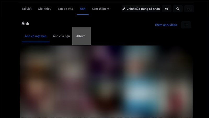 chuyển ảnh từ Album này sang Album khác