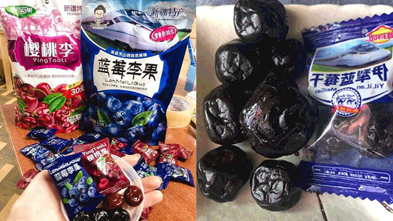 Kẹo ô mai cherry/việt quất