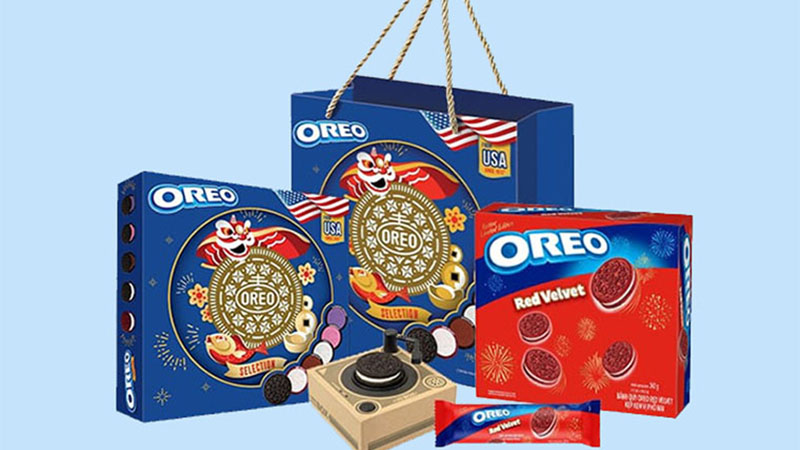Combo Oreo: Oreo Red Velvet và Oreo Tết