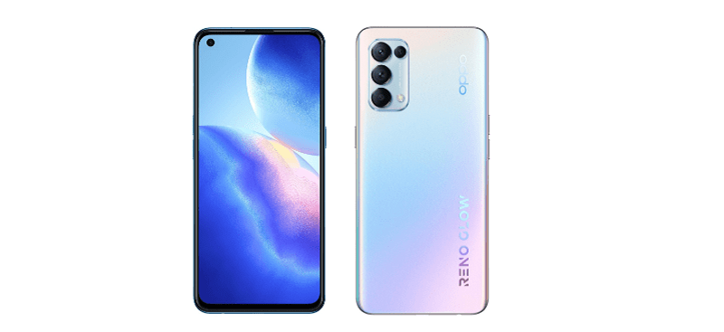 Thiết kế của OPPO Reno5 5G