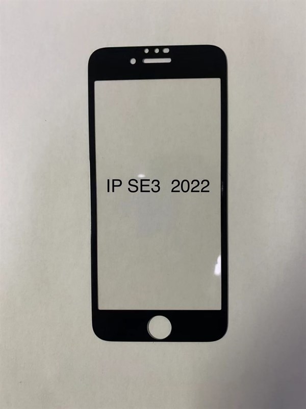 Hình ảnh mẫu kính cường lực được cho là của iPhone SE 3 sắp ra mắt. Nguồn: LEAK Tech VN.