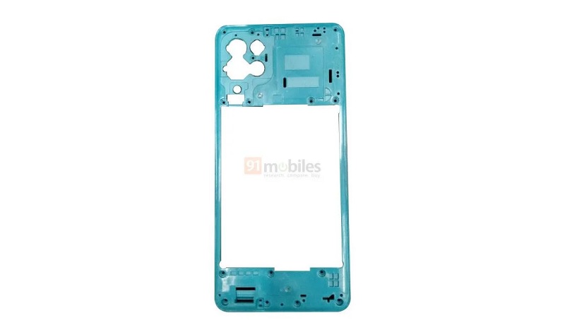 Hình ảnh khung vỏ Galaxy F62