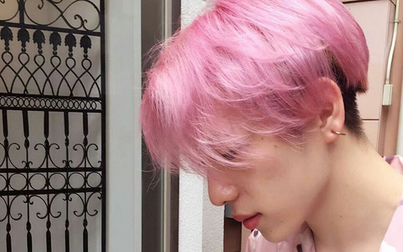 Bí quyết Tóc màu hồng đào nam Thiết kế phù hợp cho phái mạnh