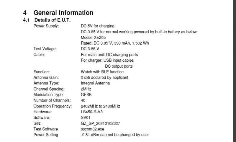 Realme Watch 2 Pro có dung lượng pin 390 mAh Realme Watch 2 Pro có dung lượng pin 390 mAh