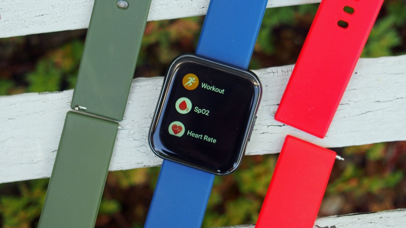 Realme Watch 2 vẫn sở hữu thiết kế tương tự Realme Watch đời đầu Realme Watch 2 vẫn sở hữu thiết kế tương tự Realme Watch đời đầu