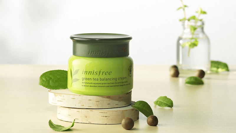 Innisfree EX Green Tea Balancing Cream