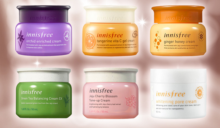 Top 6 kem dưỡng da Innisfree được yêu thích nhất