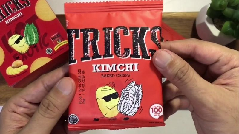 1/8 Bánh khoai tây chiên vị kim chi Tricks