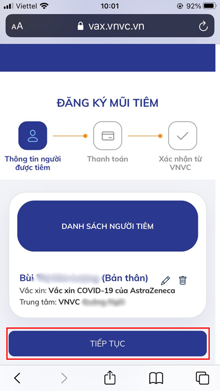Hướng dẫn cách đăng ký tiêm phòng COVID-19