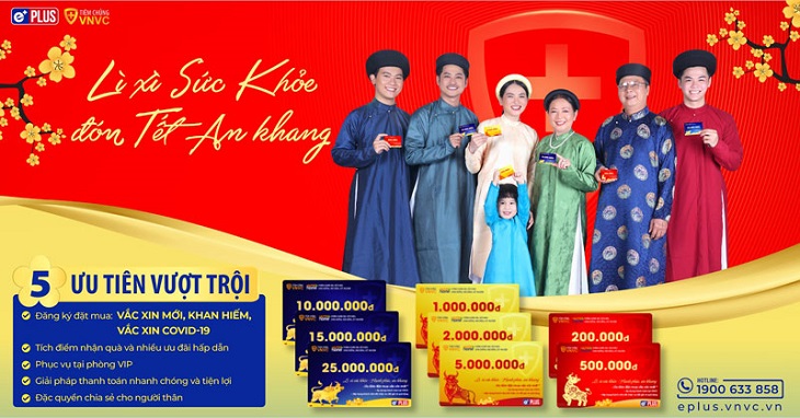 Đăng ký khách hàng thân thiết và nhận thẻ quà tặng từ VNVC