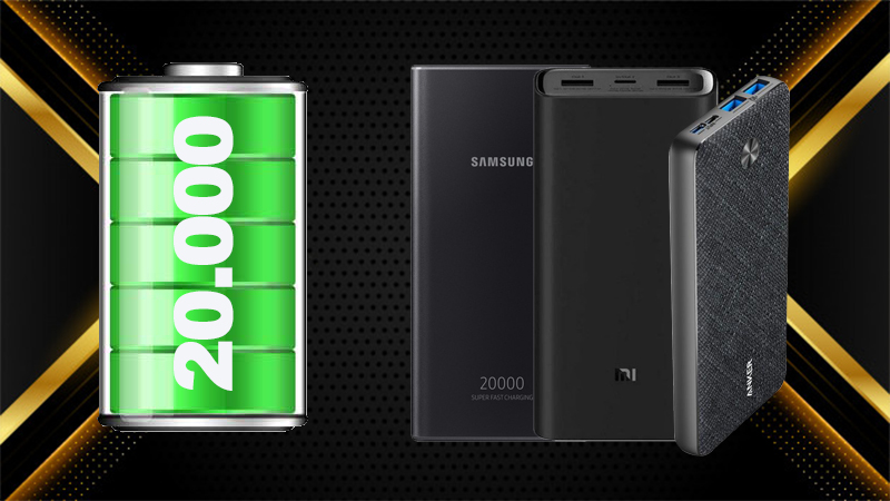 TOP pin sạc dự phòng 20.000 mAh TOP pin sạc dự phòng 20.000 mAh