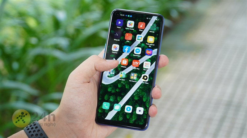 Màn hình hiển thị rộng rãi và sắc nét trên OPPO A55