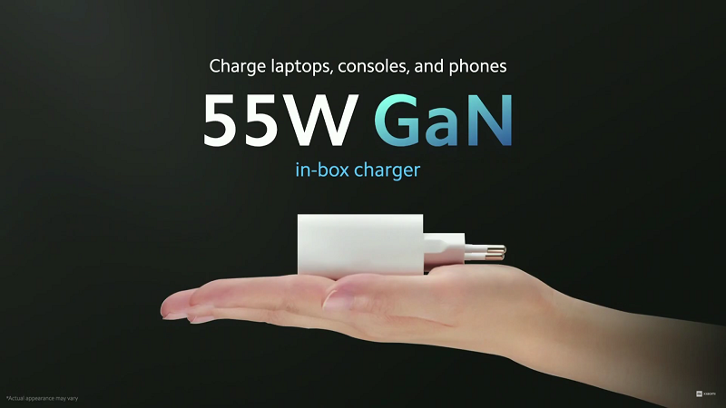 Mi 11 bản quốc tế được tặng kèm củ sạc GaN 55 W