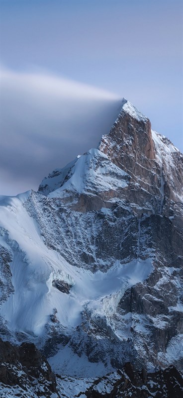 Núi tuyết cao điểm-hình nền Ảnh nền - Tải xuống điện thoại di động của bạn  từ PHONEKY