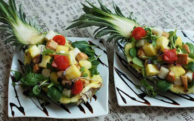 Salad dứa ức gà