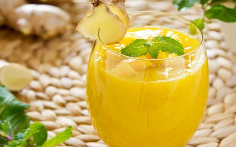 Detox xoài và gừng