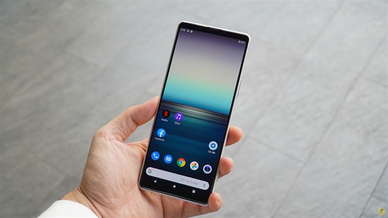 Sony Xperia 1 Mark II with 21: 9 aspect ratio screen Sony Xperia 1 Mark II with 21: 9 aspect ratio screen