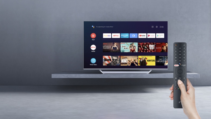 Remote tích hợp các phím tắt để người dùng truy cập nhanh Netflix và Amazon Prime Video