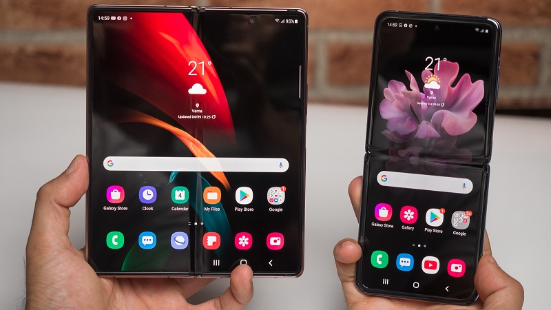 Smartphone màn hình gập Samsung Smartphone màn hình gập Samsung