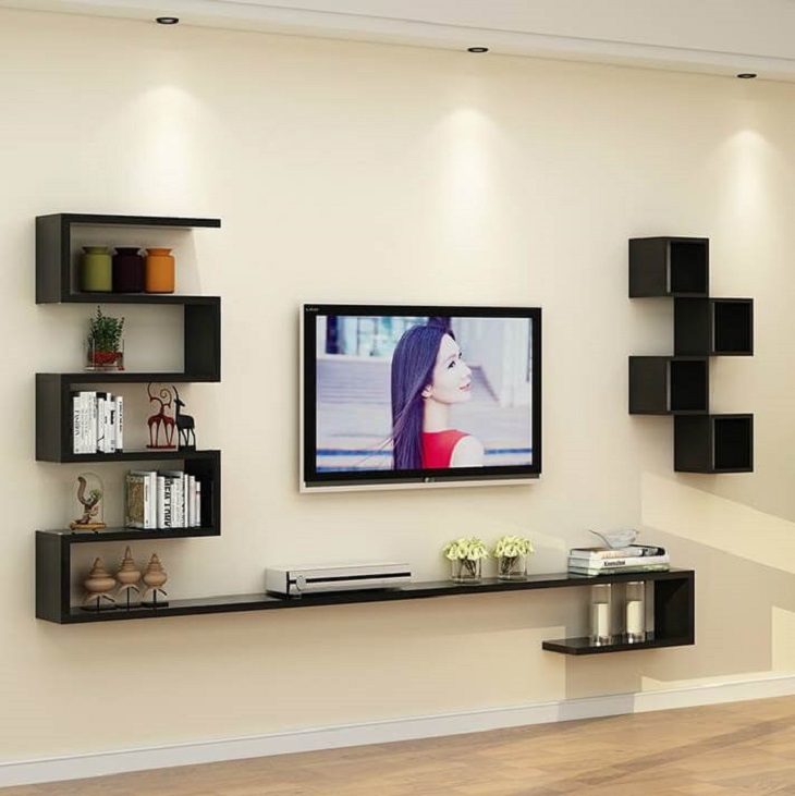 Tìm hiểu kích thước kệ tivi treo tường phù hợp với không gian nhà bạn