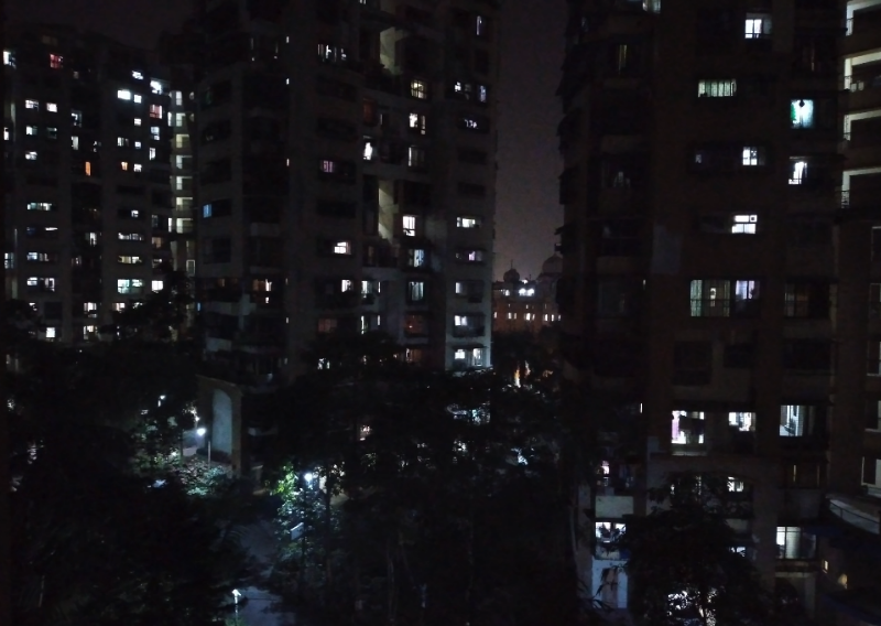 Dù ảnh chụp thiếu sáng trên Galaxy M02s không tốt nhưng đây là những gì tốt nhất mà một chiếc máy giá rẻ có thể làm.