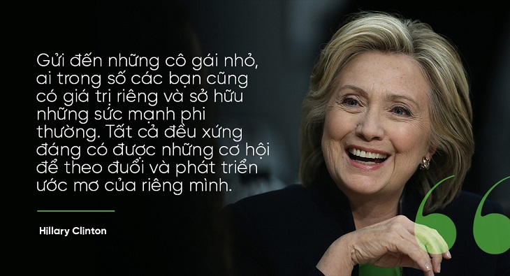 Câu nói của Hillary Clinton