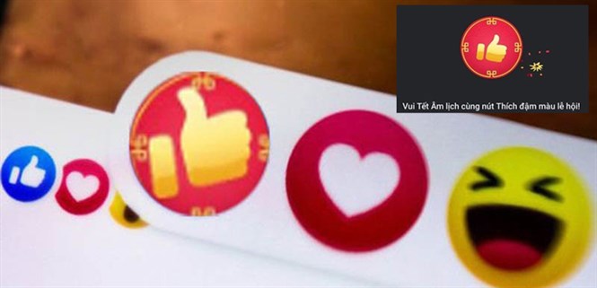 Facebook cập nhật nút Like đỏ đón Tết Tân Sửu, bạn đã có chưa???