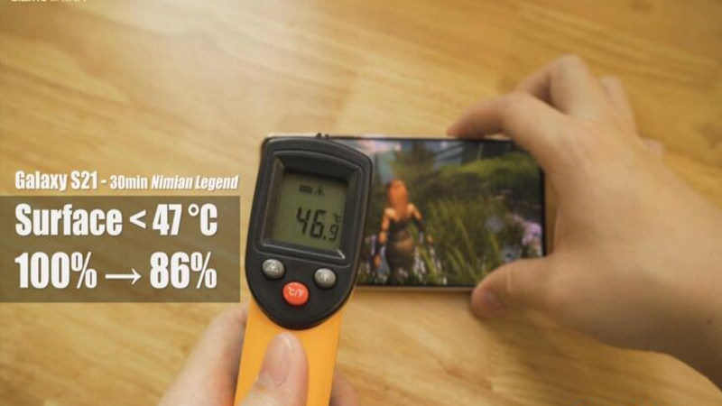Samsung Galaxy S21 đã hoạt động tôat về hiệu quả làm mát và tiêu thụ điện năng