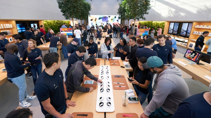 Tuy giá bán cao hơn so với các đối thủ, nhưng tính tới nay Apple Watch đã có cả trăm triệu người dùng trên toàn thế giới Tuy giá bán cao hơn so với các đối thủ, nhưng tính tới nay Apple Watch đã có cả trăm triệu người dùng trên toàn thế giới