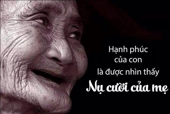 Những câu status bày tỏ lòng biết ơn đối với mẹ