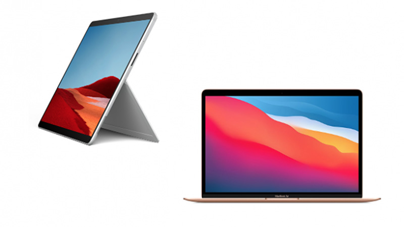 Macbook M1 và Surface Pro X đang dẫn đầu cuộc đua chip ARM