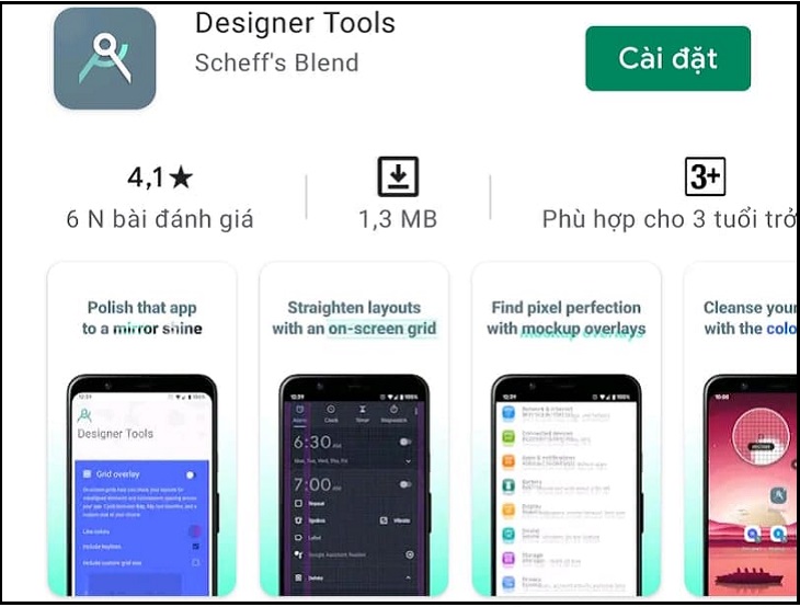 Tải ứng dụng Designer Tools trong Google Drive