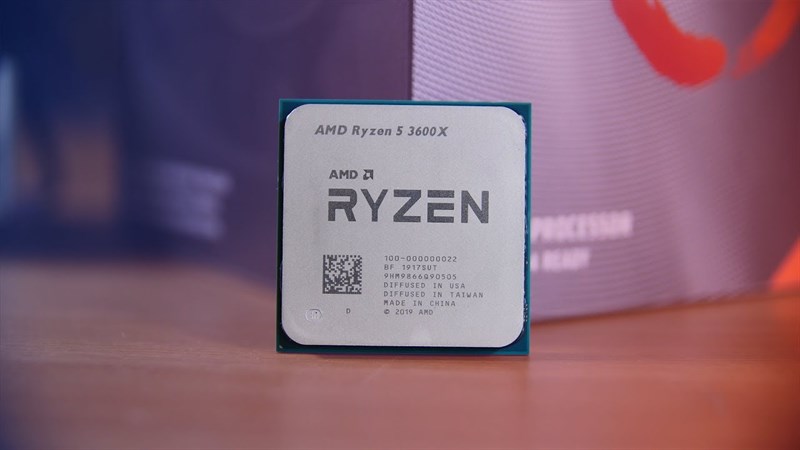 CPU tầm trung tốt nhất AMD Ryzen 5 3600 X.