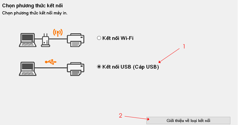 Hướng dẫn cài đặt driver máy in Canon > Hướng dẫn cài đặt driver máy in Canon - Bước 5