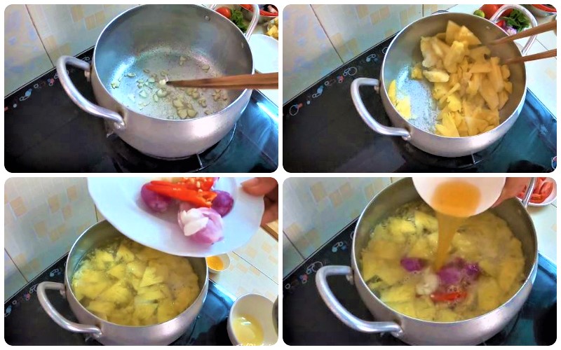 Cách làm canh chua cá ngát
