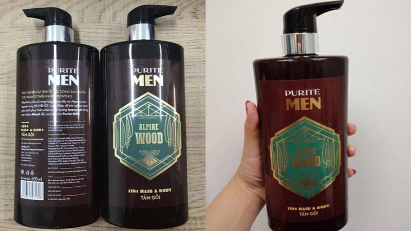 Purite by Provence Men 2 in 1 Hair & Body Ocean D’Azur