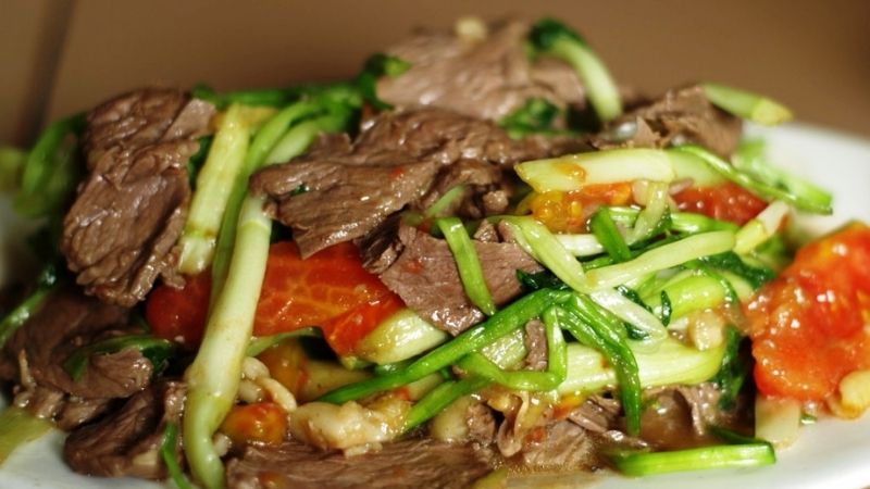Tổng hợp món ăn giảm cân từ thịt bò