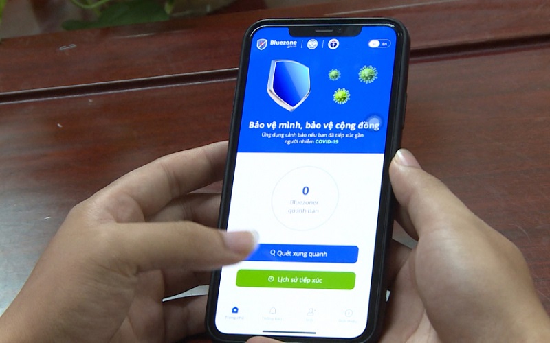 Bluezone bổ sung nhiều tính năng mới: Có thể khai báo y tế trực tuyến