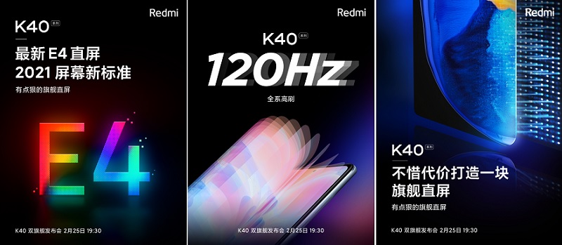 Poster Redmi K40 series