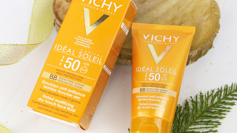 Kem chống nắng Vichy Ideal Soleil Mattifying Face Fluid Dry Touch SPF 50 PA+++ Kem chống nắng Vichy Ideal Soleil Mattifying Face Fluid Dry Touch SPF 50 PA+++
