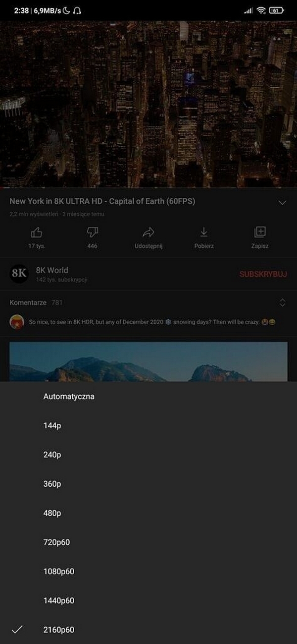Thật bất ngờ: YouTube hiện cho phép bạn phát video ở độ phân giải 4K trên các thiết bị có màn hình độ phân giải thấp