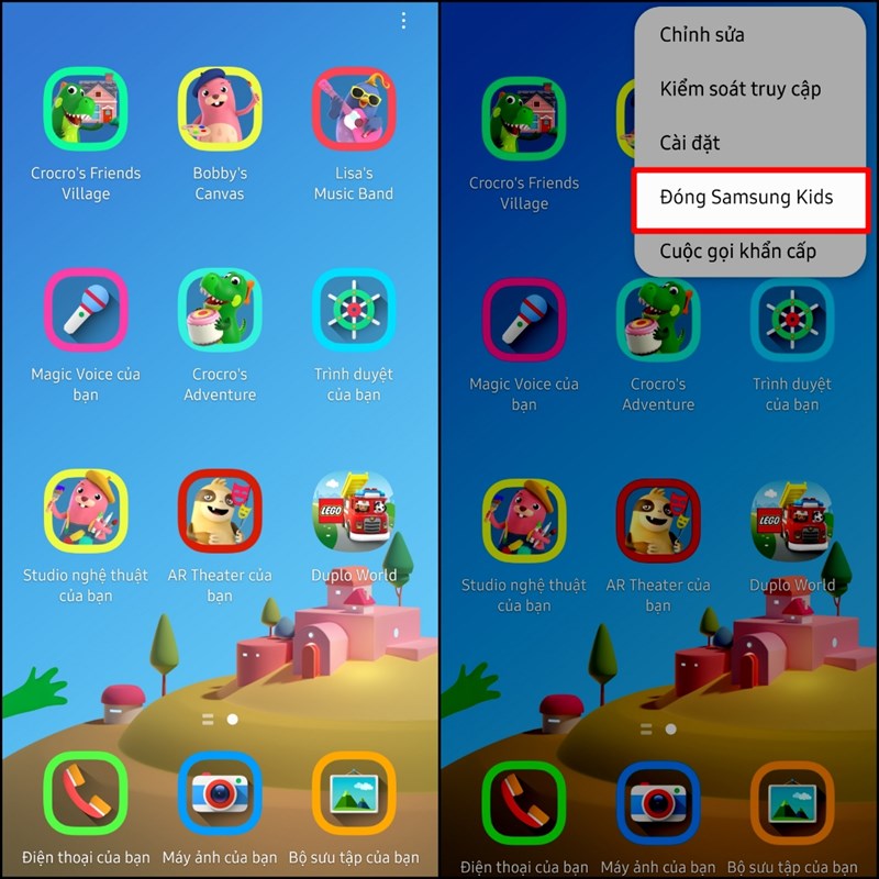 Cách sử dụng chế độ Kids Home dành cho trẻ em trên điện thoại Samsung siêu đơn giản