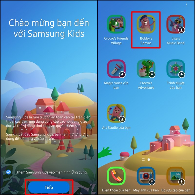 Cách sử dụng chế độ Kids Home dành cho trẻ em trên điện thoại Samsung siêu đơn giản