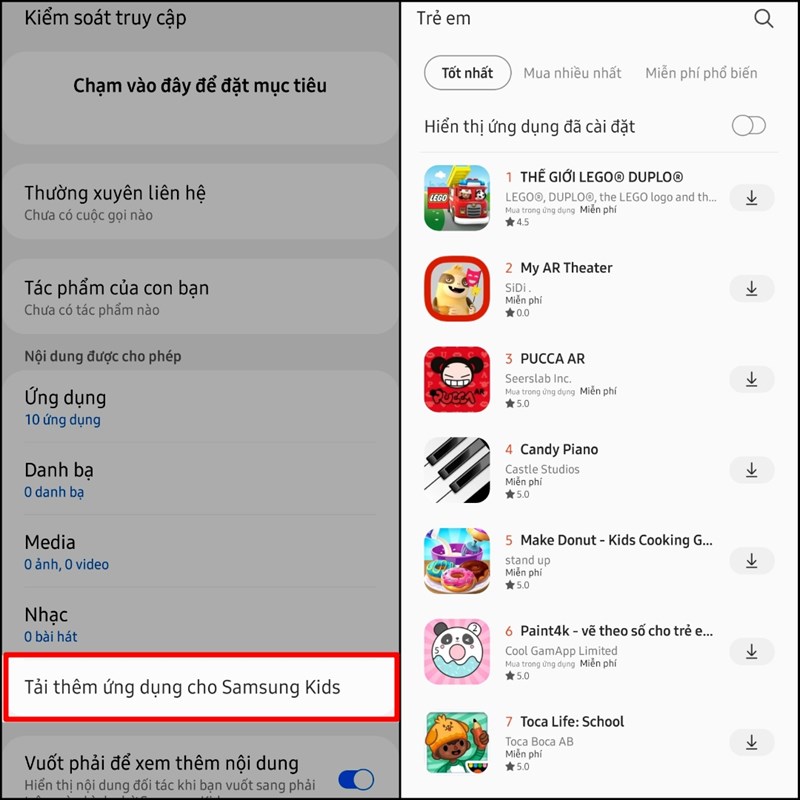 Cách sử dụng chế độ Kids Home dành cho trẻ em trên điện thoại Samsung siêu đơn giản