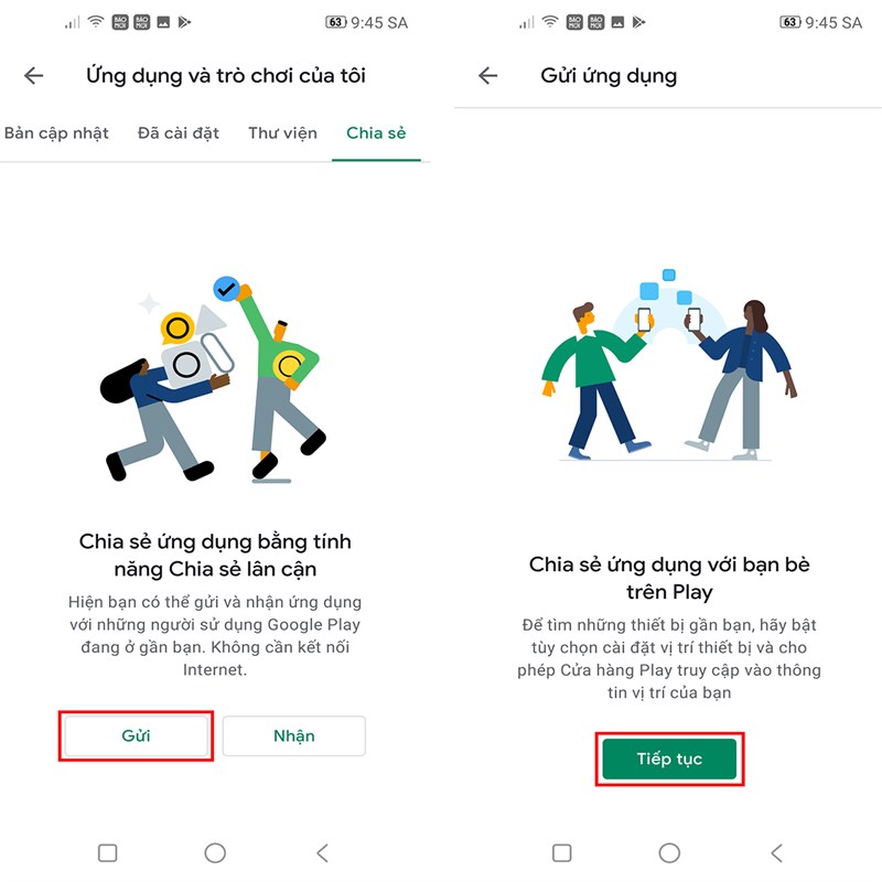 Cách Chia Sẻ Ứng Dụng Dễ Dàng Giữa Các Điện Thoại Android Với Nhau