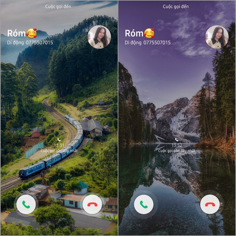 Cách cài hình nền cuộc gọi trên smartphone Samsung siêu độc đáo