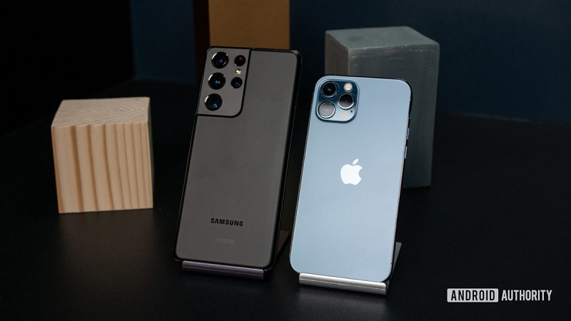 Samsung Galaxy S21 Ultra vs iPhone 12 Pro Max