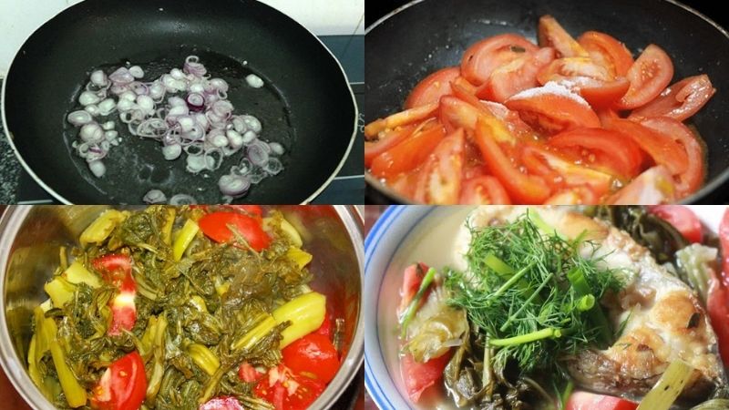 Cách chế biến món cá mú nấu dưa chua
